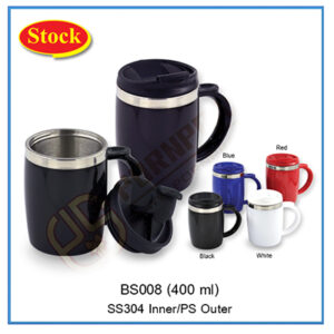 สินค้าพรีเมี่ยม , BS008 (STOCK) แก้วน้ำสเตนเลส