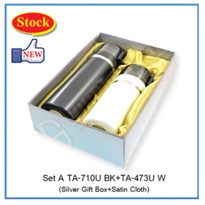SET A TA-710U BK+TA-473U W แก้วน้ำสแตนเลส ขายส่ง